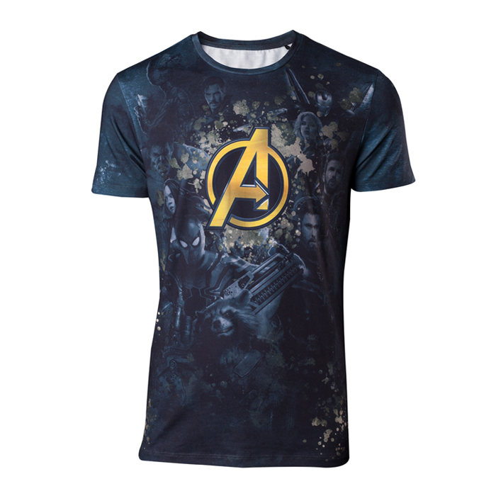 Avengers Infinity War All Over Print T shirt van Marvel nu Bestel een Avengers Infinity War Avengers Team trui op